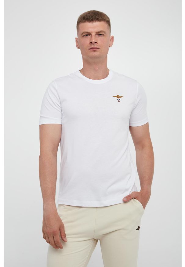 Aeronautica Militare - T-shirt męski z logo AERONAUTICA MILITARE