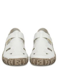 Rieker Półbuty L0362-80 Biały. Kolor: biały. Materiał: skóra #5