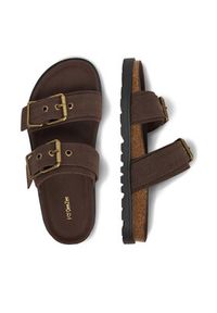 DeeZee Klapki CEO-HSCB25230318-2 Brązowy. Kolor: brązowy. Materiał: materiał #2