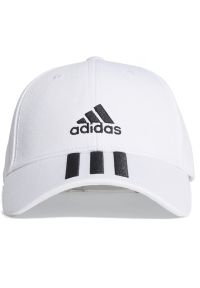 Adidas - adidas Baseball 3-Stripes Twill Cap > FQ5411. Materiał: bawełna. Wzór: aplikacja. Styl: klasyczny #1