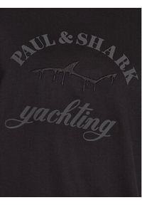 PAUL & SHARK - Paul&Shark T-Shirt 13311619 Czarny Regular Fit. Kolor: czarny. Materiał: bawełna