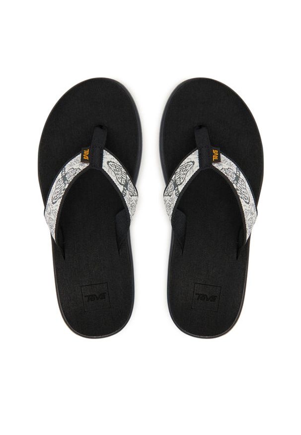 Teva Japonki Voya Flip 1019040 Szary. Kolor: szary. Materiał: materiał