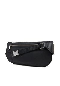 Love Moschino - LOVE MOSCHINO Saszetka nerka JC4203PP1MLN100A Czarny. Kolor: czarny. Materiał: materiał #5
