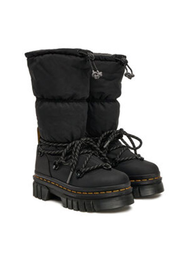 Dr. Martens Śniegowce Audrick Padded Hi Black Snowplow Wp32052001 Czarny. Kolor: czarny. Materiał: materiał