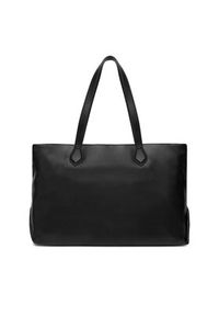 Love Moschino - LOVE MOSCHINO Torebka JC4358PP0NKN0000 Czarny. Kolor: czarny. Materiał: skórzane