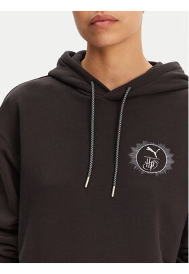 Puma Bluza Unisex Harry Potter 630093 Czarny Relaxed Fit. Kolor: czarny. Materiał: bawełna