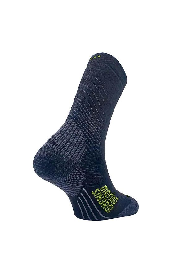 TEKO - Skarpety sportowe z wełny Merino Teko ecoHIKE Medium Full Cushion Hiking 3.0. Kolor: czarny. Materiał: wełna. Sport: turystyka piesza