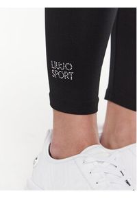 Liu Jo Sport Legginsy TA3140 J5003 Czarny Slim Fit. Kolor: czarny. Materiał: bawełna. Styl: sportowy #5