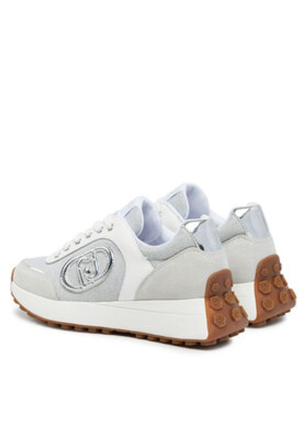 Liu Jo Sneakersy BA5001 PX601 Srebrny. Kolor: srebrny. Materiał: materiał