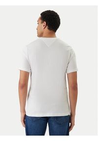 TOMMY HILFIGER - Tommy Hilfiger T-Shirt Brand Love MW0MW42368 Biały Regular Fit. Kolor: biały. Materiał: bawełna #3