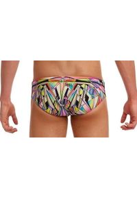 FUNKY TRUNKS - Kąpielówki męskie Funky Trunks Scissor Kick - slipy. Kolor: wielokolorowy