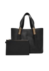 Elisabetta Franchi Torebka BS-42A-56E2-V400 Czarny. Kolor: czarny. Materiał: skórzane