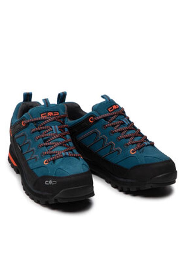 CMP Trekkingi Moon Low Trekking Shoe Wp 31Q4787 Niebieski. Kolor: niebieski. Materiał: zamsz, skóra. Sport: turystyka piesza