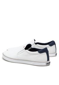 TOMMY HILFIGER - Tommy Hilfiger Tenisówki Harlow 2D FM0FM00597 Biały. Kolor: biały. Materiał: materiał