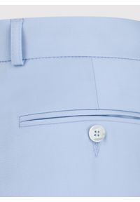 Pako Lorente - PAKO LORENTE - Błękitne wełniane spodnie ganiturowe. Kolor: niebieski. Materiał: wełna. Styl: młodzieżowy, elegancki #3