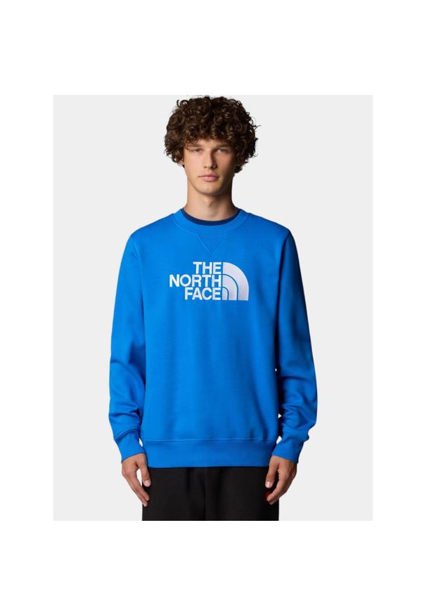 Sweter męski The North Face M Drew Peak Crew. Kolor: niebieski