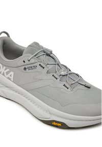 HOKA - Hoka Sneakersy Transport GTX GORE-TEX 1133957 Szary. Kolor: szary. Materiał: materiał. Technologia: Gore-Tex