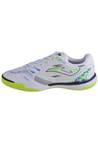Buty treningowe męskie Joma Liga. Zapięcie: sznurówki. Kolor: biały. Materiał: materiał, syntetyk. Szerokość cholewki: normalna