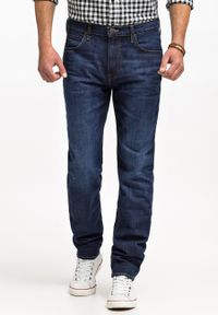 Lee - LEE AUSTIN MĘSKIE SPODNIE JEANSOWE JEANSY DŻINSY WORN FOAM L733KNIF