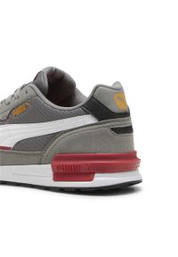 Buty do chodzenia męskie Puma Graviton. Zapięcie: sznurówki. Kolor: biały, czerwony, wielokolorowy, szary. Materiał: guma, materiał, tkanina, syntetyk. Szerokość cholewki: normalna. Sport: turystyka piesza