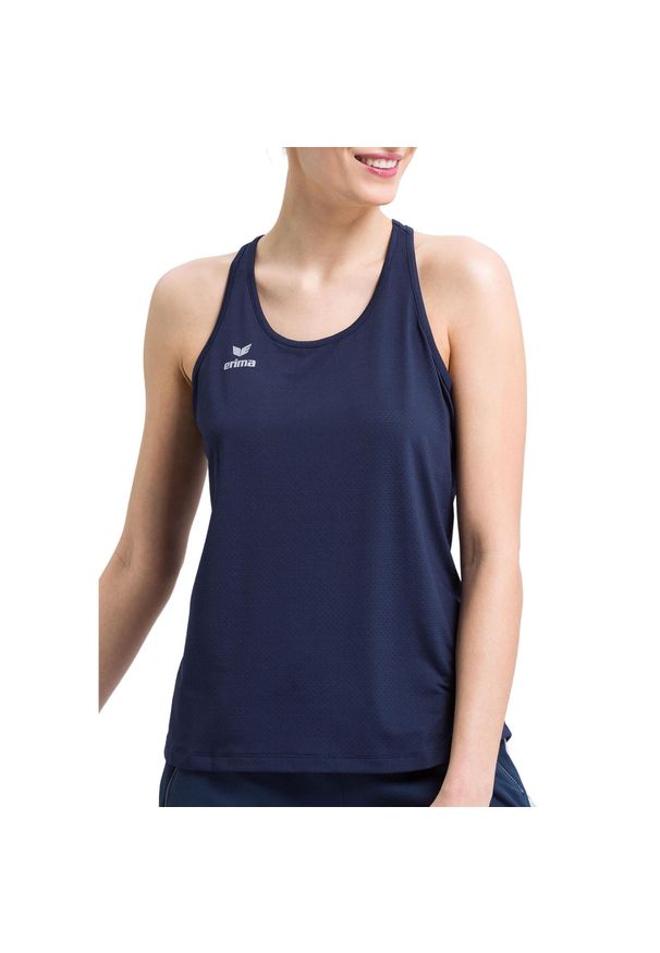 ERIMA - Tank top damski Erima Squad. Kolor: czerwony, niebieski, wielokolorowy. Sport: tenis, joga i pilates, fitness