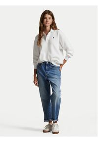 Polo Ralph Lauren Polo 211947966500 Biały Regular Fit. Typ kołnierza: polo. Kolor: biały. Materiał: bawełna #5