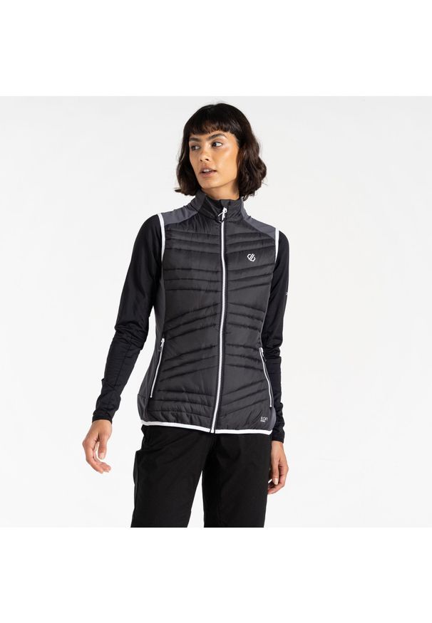 DARE 2B - Bezrękawnik damski Altimeter. Kolor: wielokolorowy, brązowy, zielony. Materiał: materiał. Długość rękawa: bez rękawów. Sport: turystyka piesza