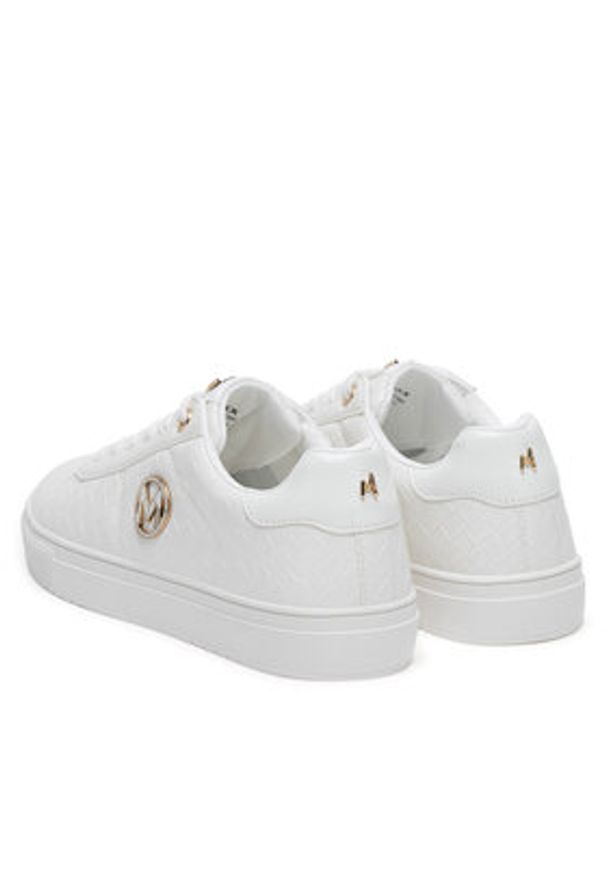 MEXX Sneakersy MI001013451W Biały. Kolor: biały. Materiał: skóra