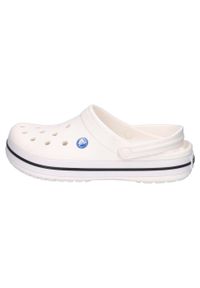 Japonki Crocs Crocband. Kolor: biały. Materiał: materiał, syntetyk #2