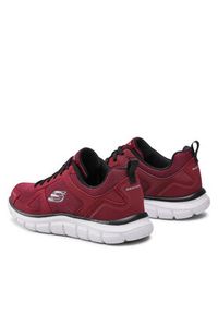 skechers - Skechers Sneakersy Scloric 2631/BUBK Bordowy. Kolor: czerwony. Materiał: materiał #7