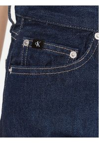Calvin Klein Jeans Jeansy J20J221785 Granatowy Straight Fit. Kolor: niebieski