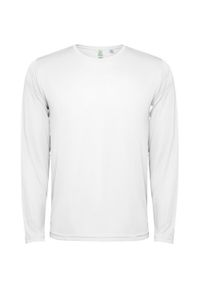 ROLY - Koszulka Z Długim Rękawem Dla Dzieci Estoril. Kolor: biały. Długość rękawa: długi rękaw. Długość: długie. Sport: turystyka piesza #1