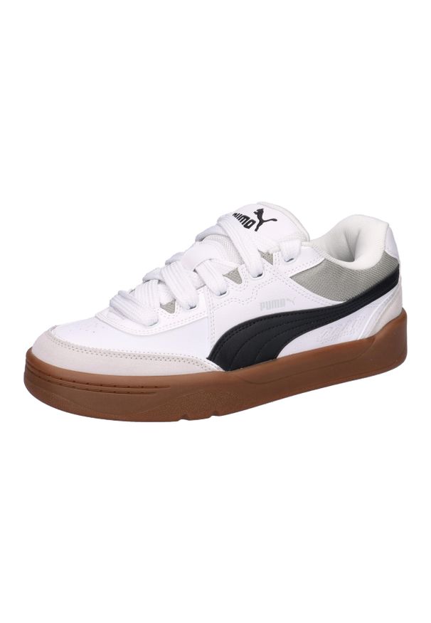 Buty do chodzenia męskie Puma Park Lifestyle Sk8. Kolor: szary, biały, wielokolorowy. Materiał: syntetyk, materiał. Szerokość cholewki: normalna. Sport: turystyka piesza