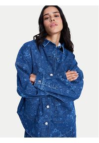 Roxy Koszula jeansowa Kick Back Washed ERJWT03750 Niebieski Relaxed Fit. Kolor: niebieski. Materiał: bawełna #2