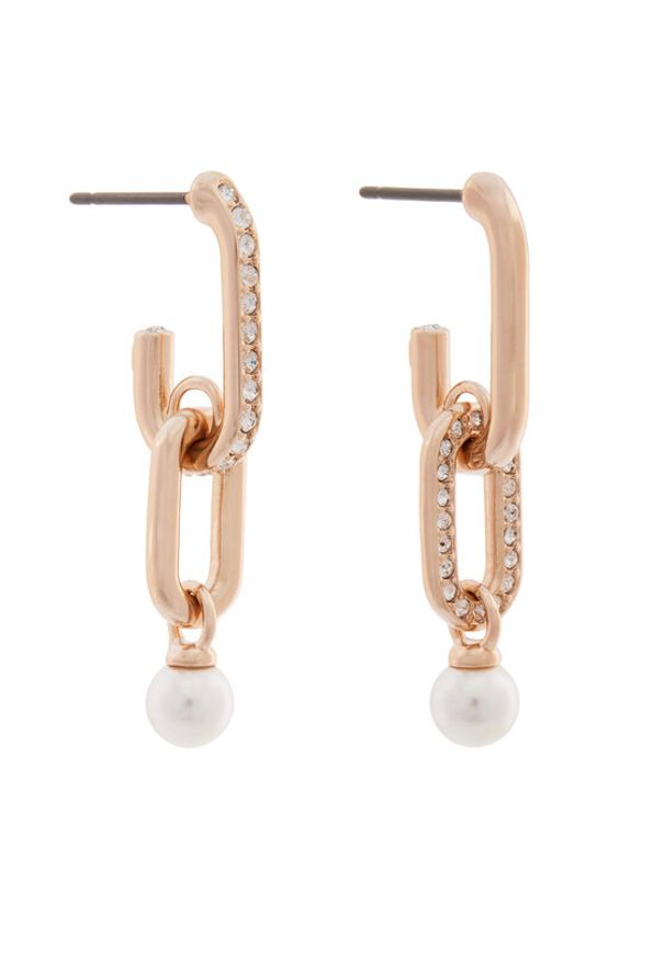 Swarovski Kolczyki Constella 5728585 Różowe złoto. Materiał: metalowe. Kolor: złoty, różowy, wielokolorowy
