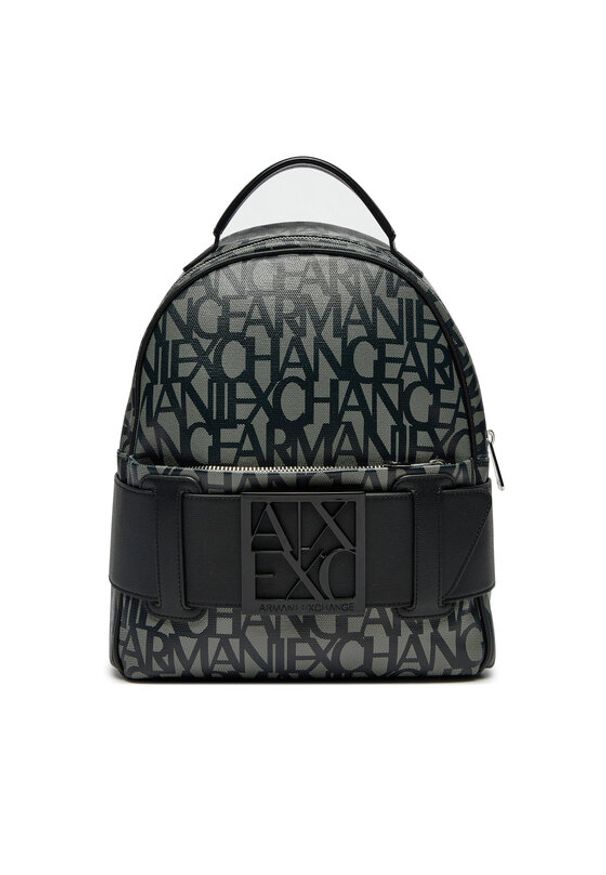 Armani Exchange Plecak 949153 3F742 00850 Szary. Kolor: szary. Materiał: skóra