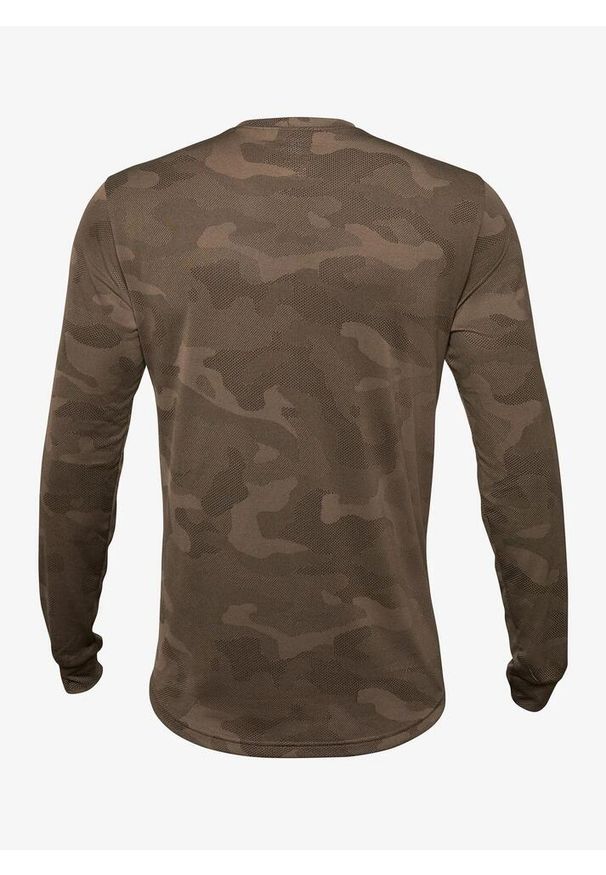 FOX - Bluza rowerowa męska Fox Ranger Tru Dri LS Jersey. Kolor: brązowy. Materiał: jersey