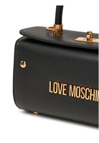 Love Moschino - LOVE MOSCHINO Torebka JC4057PP1MLO0000 Czarny. Kolor: czarny. Materiał: skórzane