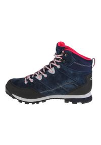 Buty trekkingowe damskie, CMP Alcor Mid. Kolor: niebieski, wielokolorowy, czarny