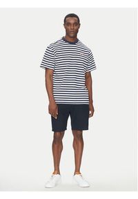 Scotch & Soda T-Shirt 178581 Granatowy Regular Fit. Kolor: niebieski. Materiał: bawełna