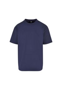 Koszulka oversize Urban Classics Heavy Garment Dye. Kolor: niebieski #1