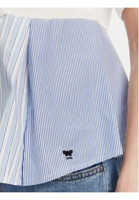 Weekend Max Mara T-Shirt Bird 2515941102 Biały Relaxed Fit. Kolor: biały. Materiał: bawełna