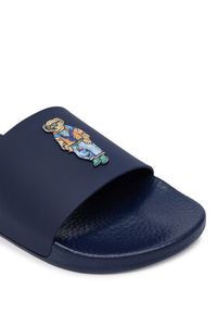 Polo Ralph Lauren Klapki Polo Bear Slide 809P09762002 Granatowy. Kolor: niebieski. Materiał: syntetyk #4