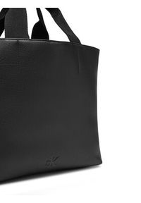 Calvin Klein Jeans Torebka Ultralight Mini Tote LV04K3112G Czarny. Kolor: czarny. Materiał: skórzane