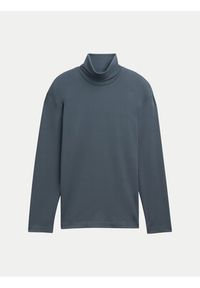 Tom Tailor Golf 1043993 Niebieski Regular Fit. Typ kołnierza: golf. Kolor: niebieski. Materiał: bawełna #5