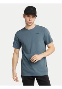 G-Star RAW - G-Star Raw T-Shirt Base D19070-C723 Niebieski Slim Fit. Kolor: niebieski. Materiał: bawełna