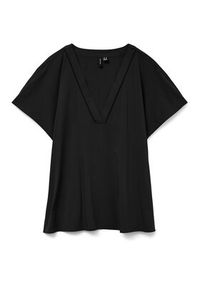 Vero Moda Bluzka Bella 10327551 Czarny Regular Fit. Kolor: czarny. Materiał: wiskoza #4
