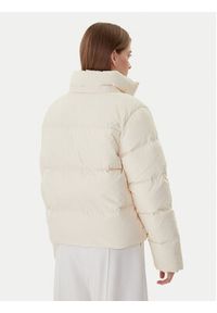 Lacoste Kurtka puchowa BF3262 Écru Relaxed Fit. Materiał: syntetyk