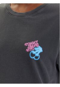 Tommy Jeans T-Shirt Neon DW0DW21358 Szary Relaxed Fit. Kolor: szary. Materiał: bawełna #4