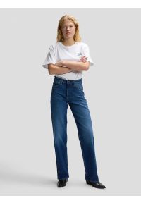 Lee - DAMSKIE SPODNIE LEE RIDER LOOSE NAVY CAST 112378933 #6